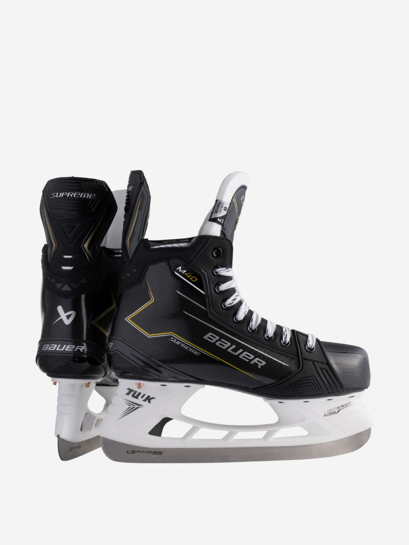 Коньки хоккейные детские Bauer Supreme M40 INT FIT2, Черный