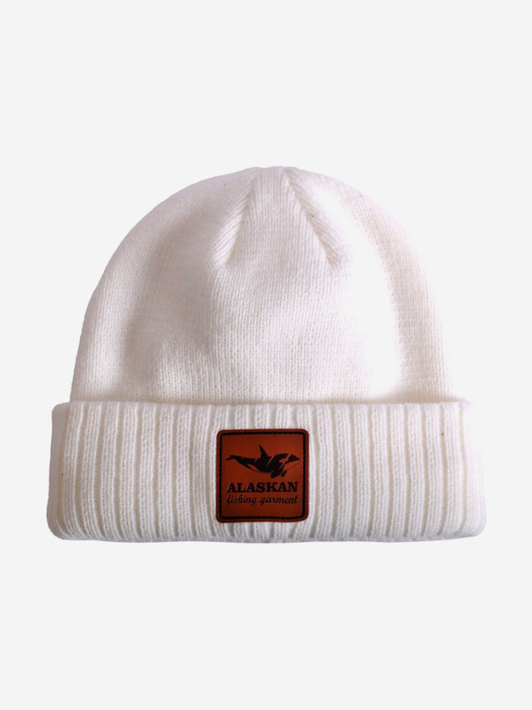 Шапка Alaskan Hat Beanie белая L, 52-54 (AWC037W)