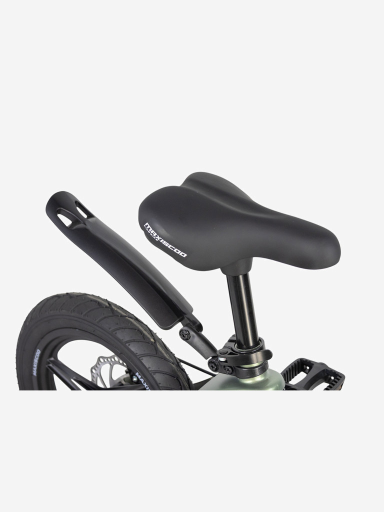 Велосипед детский Maxiscoo COSMIC Deluxe Plus 14'' оливковый матовый, 2026