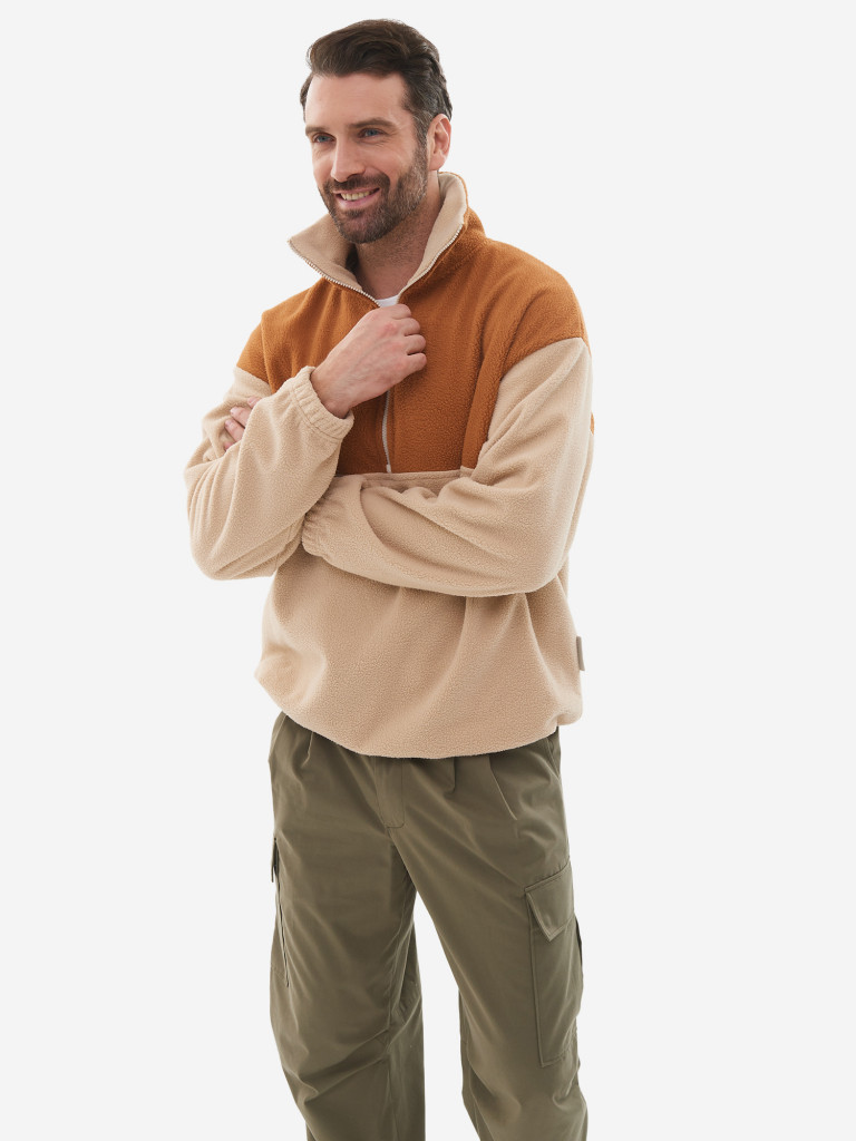 Джемпер oversize PointHit толстовка теплая из шерпы