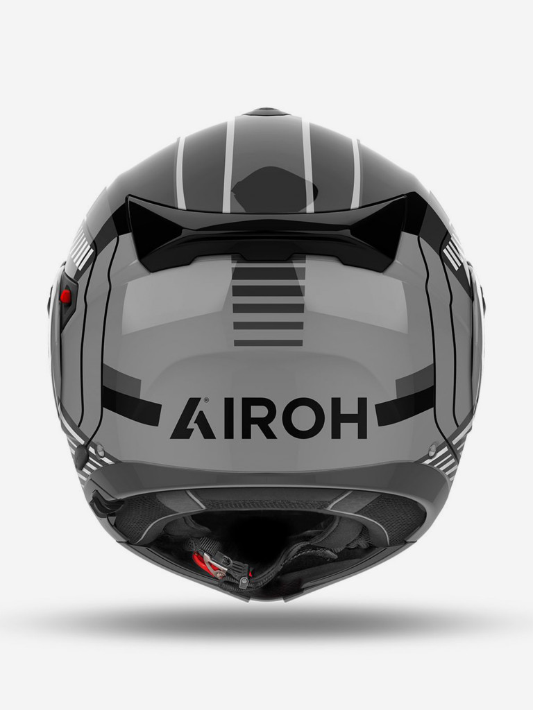 Мотошлем Модуляр Airoh SPECKTRE GROOVE Grey Gloss