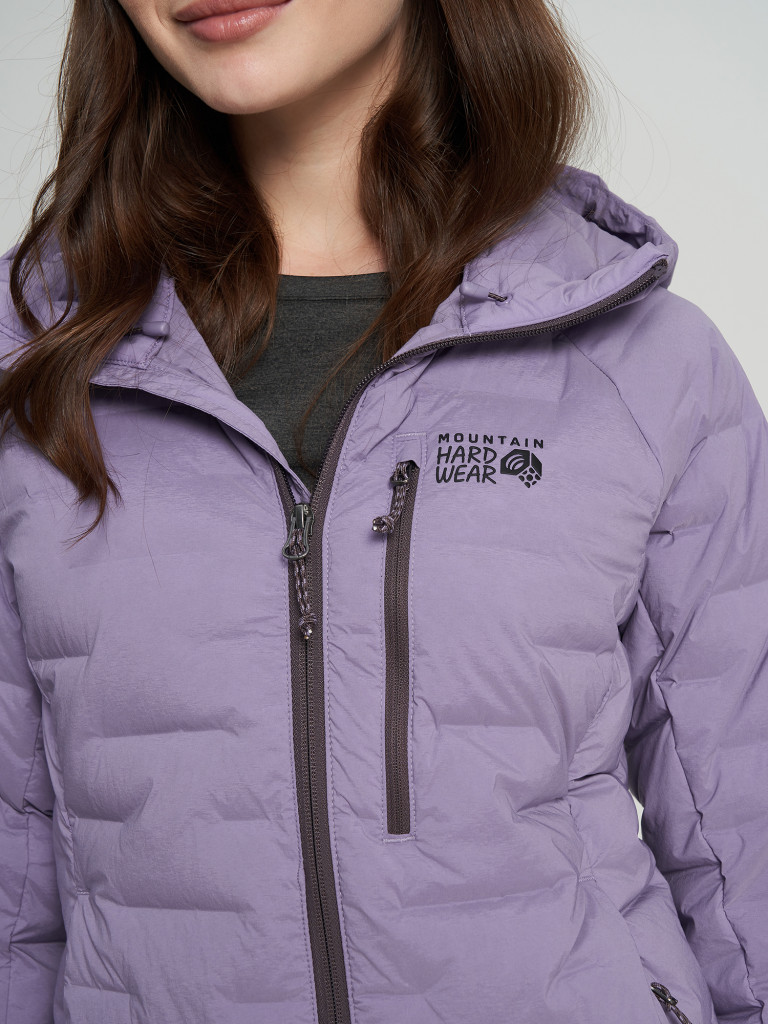 Ультралегкий пуховик женский Mountain Hardwear Stretchdown Hooded Jacket