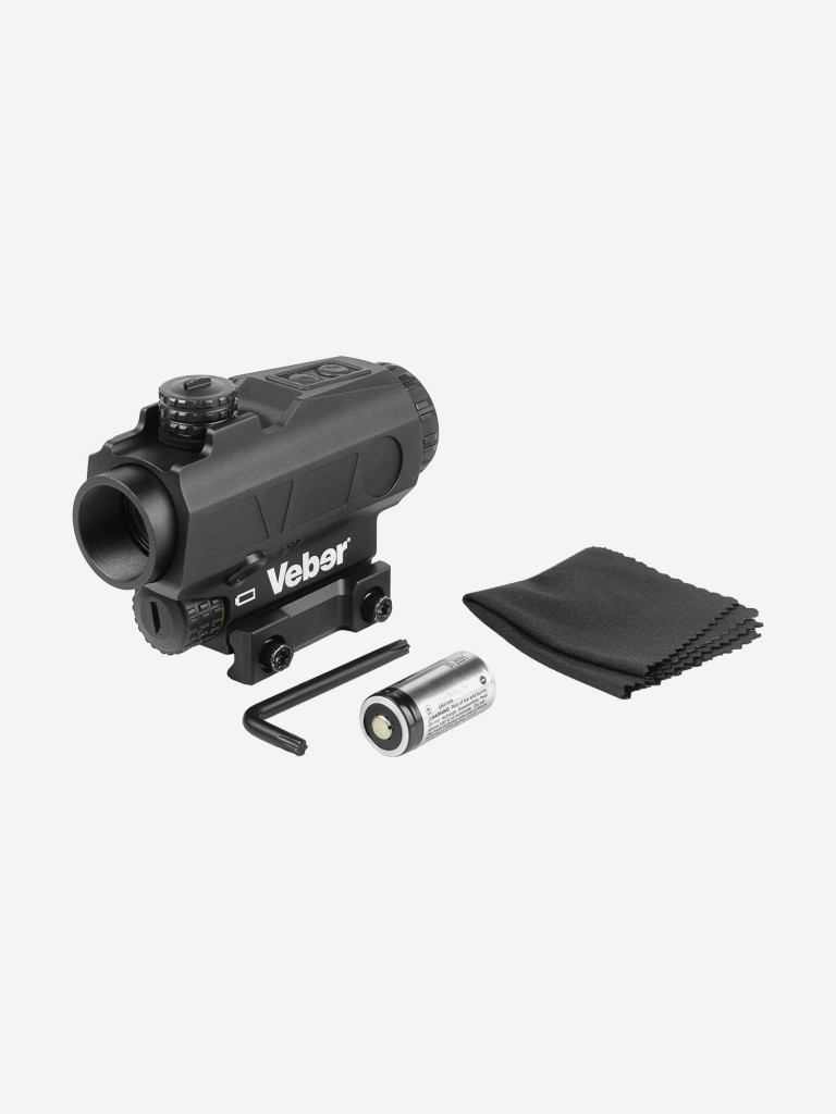 Прицел призматический Veber Wolf Alfa P1X25 mini