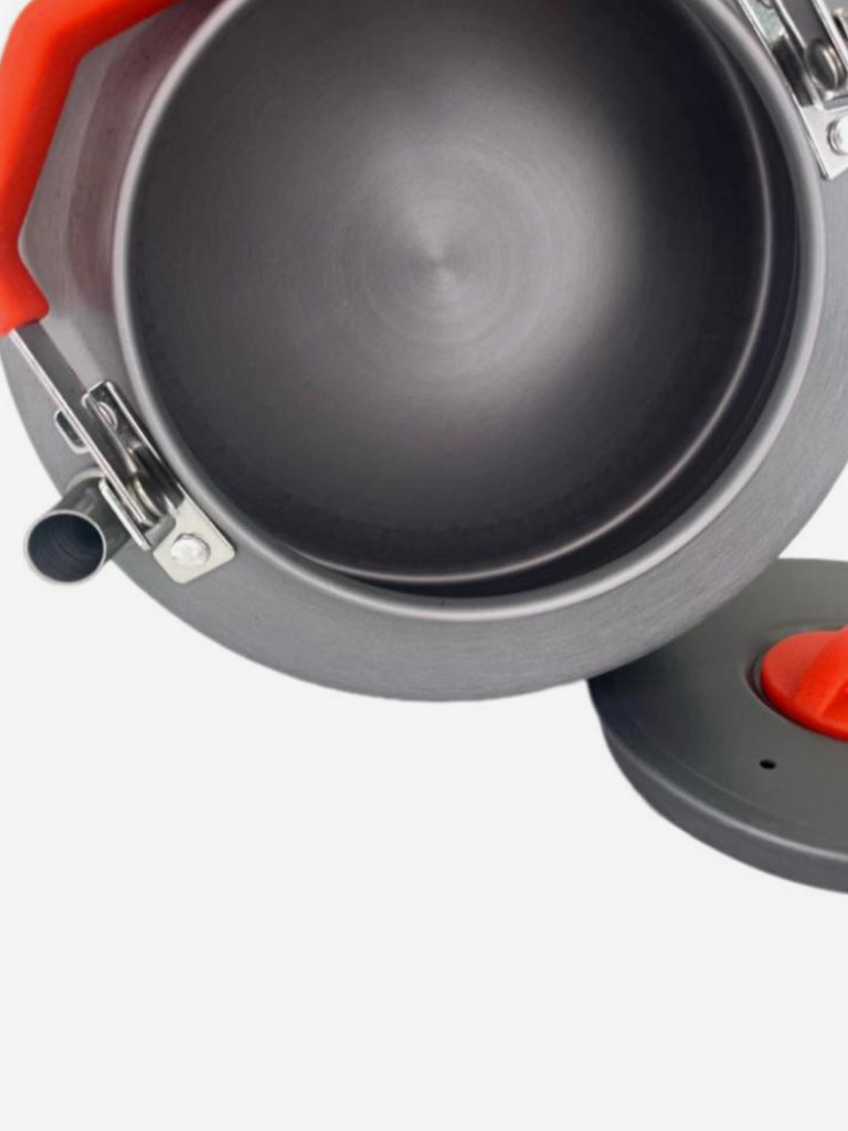 Чайник походный туристический с теплообменником AK-11, 1.1 литра