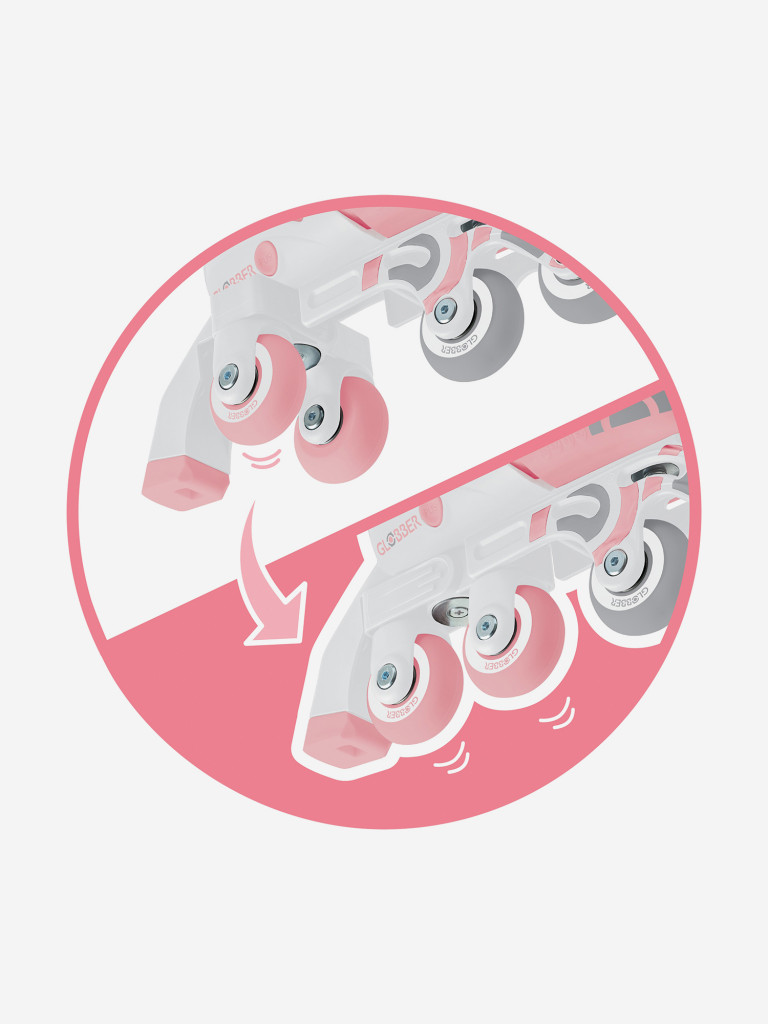 Роликовые коньки Globber LEARNING SKATES 2in1