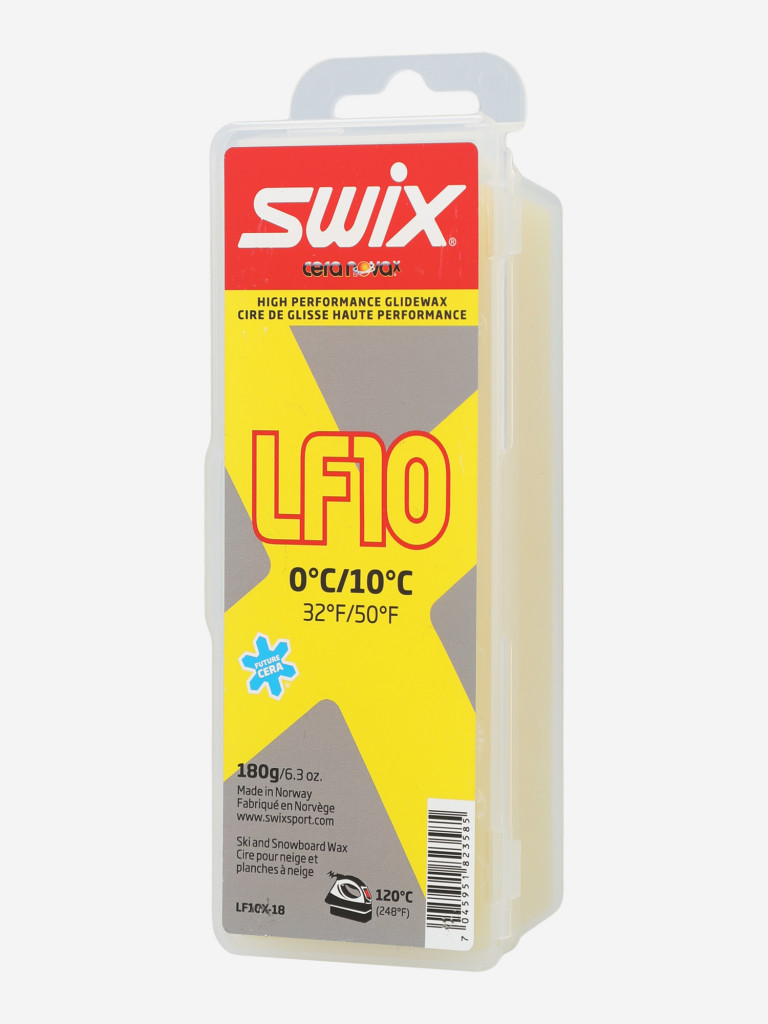 Мазь скольжения Swix LF10X, 0C/+10C, 180 г