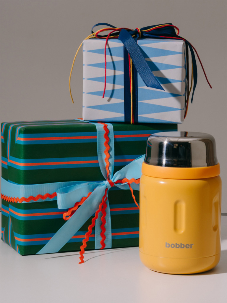 Термос вакуумный для еды BOBBER Jerrycan 700 мл, тепло до 14 часов, оранжевый