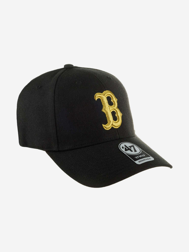 Бейсболка 47 BRAND B-MTLCS02WBP-BK Boston Red Sox MLB (черный)