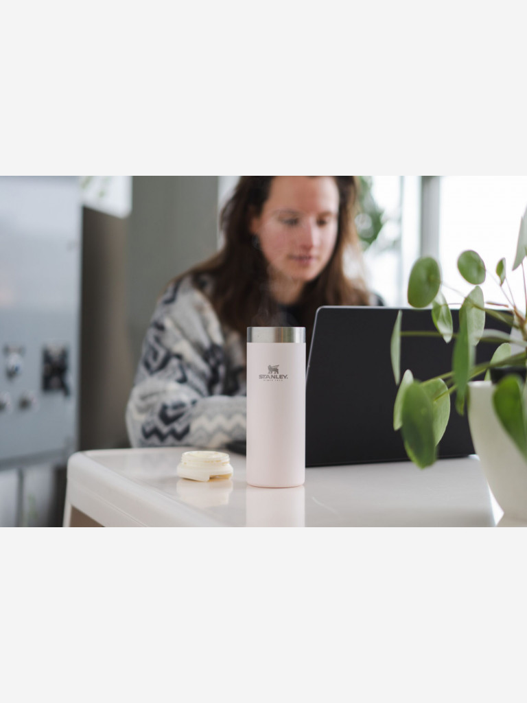 Термокружка Stanley AeroLight Transit Mug, 470 мл, розовая