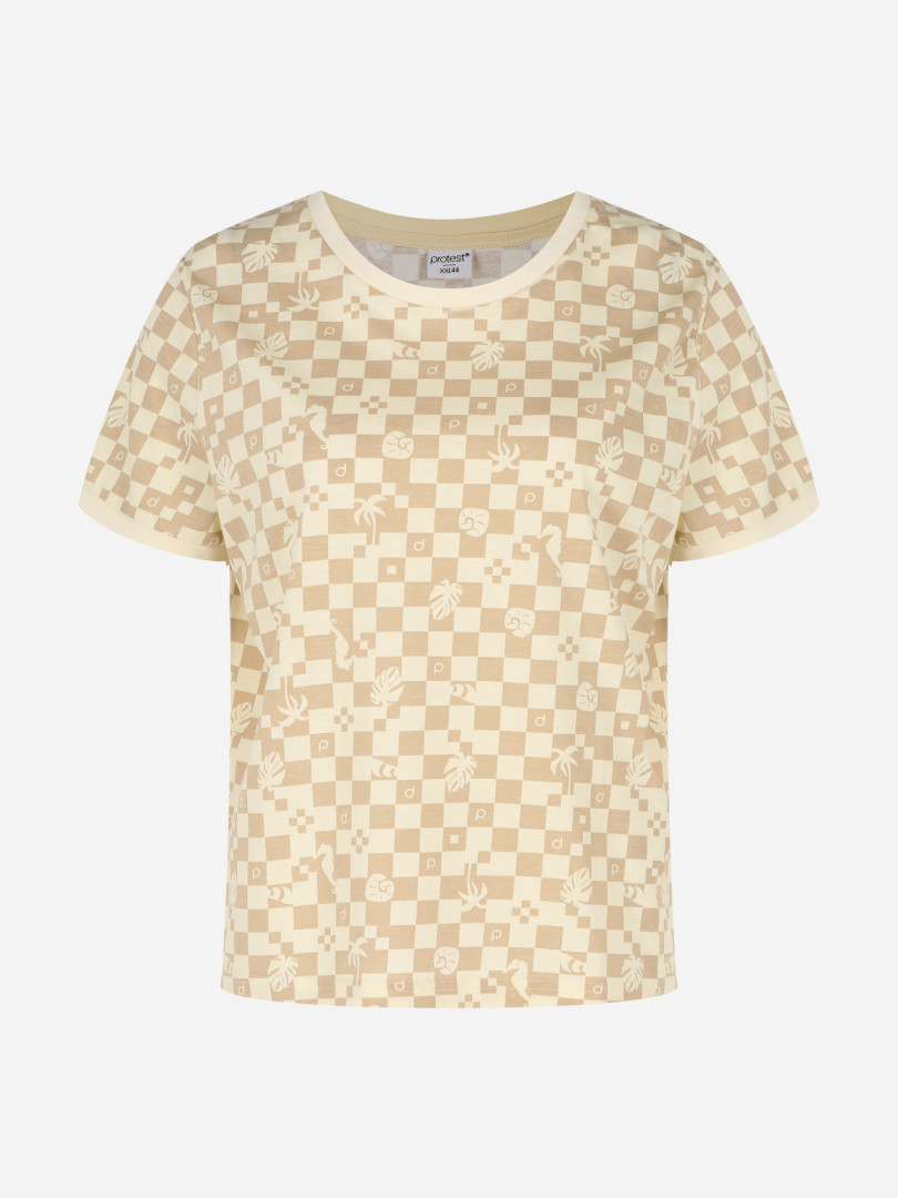 фото Футболка женская protest, бежевый