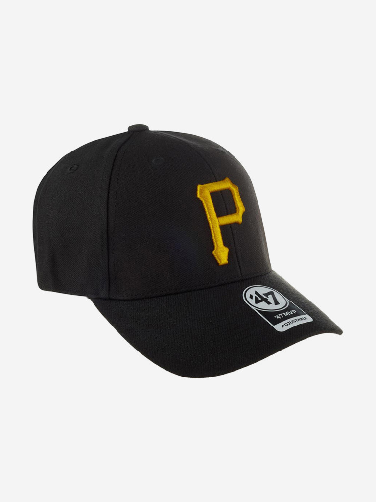 Бейсболка 47 BRAND B-MVP20WBV-BK Pittsburgh Pirates MLB (черный)