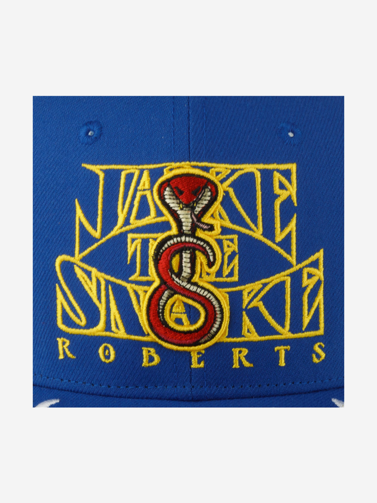 Бейсболка MITCHELL NESS HP8264-TTTBLUE Jake The Snake WWE (синий)