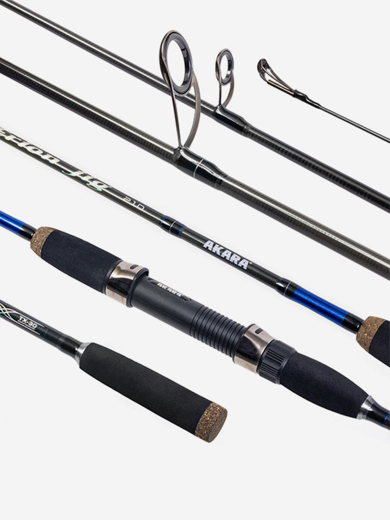 Спиннинг штекерный карбон 2 колена Akara Erion Jig TX-30 (5-25)