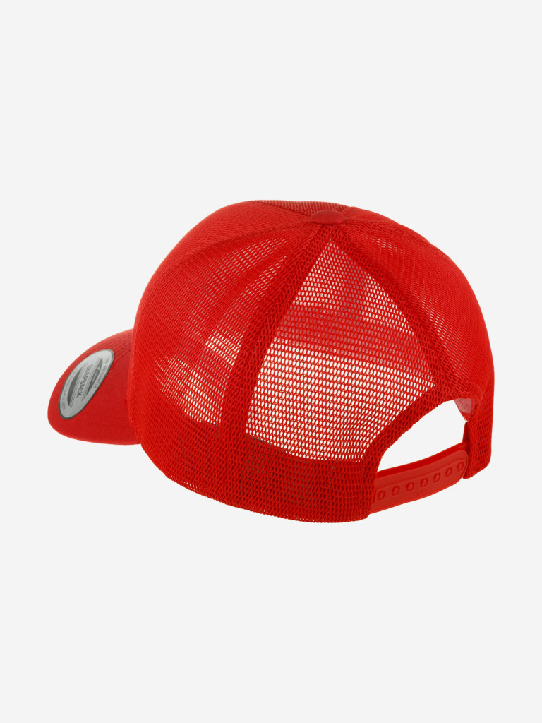 Бейсболка с сеточкой FLEXFIT 6360 (красный)