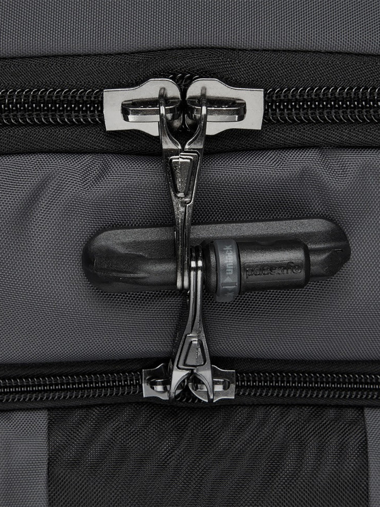 Рюкзак в ручную кладь антивор Pacsafe Venturesafe EXP45, темно-серый, 45 л.