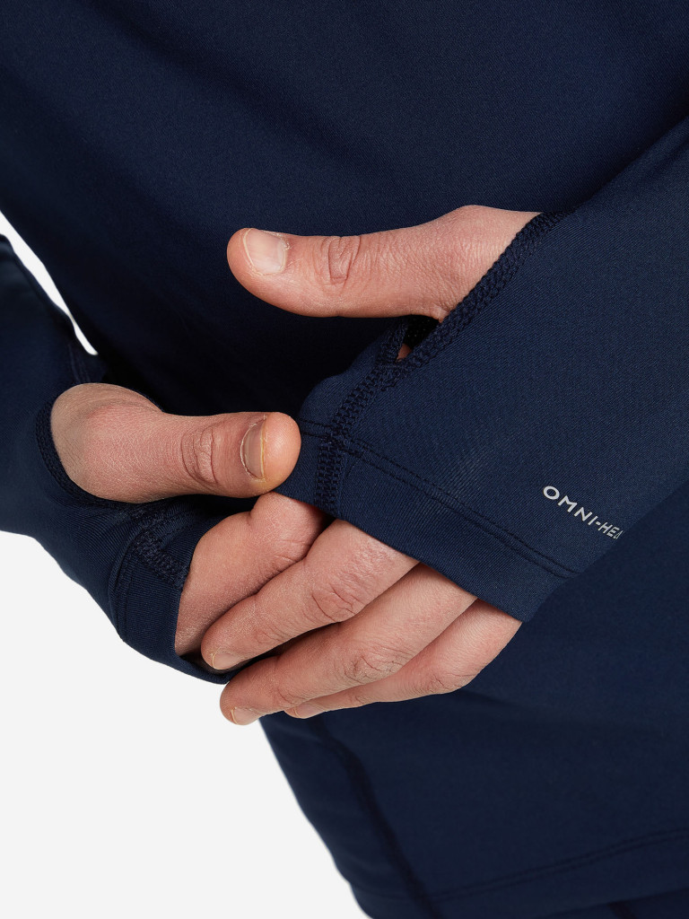 Термобелье верх мужское Columbia Midweight Stretch Long Sleeve Half Zip