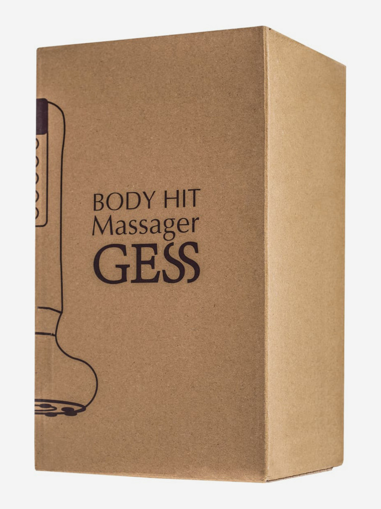 Вакуумный антицеллюлитный массажер для тела GESS Body HIT, 12 режимов, прогрев