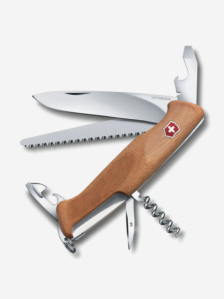 Нож складной Victorinox RangerWood 55, 130 мм, 10 функций