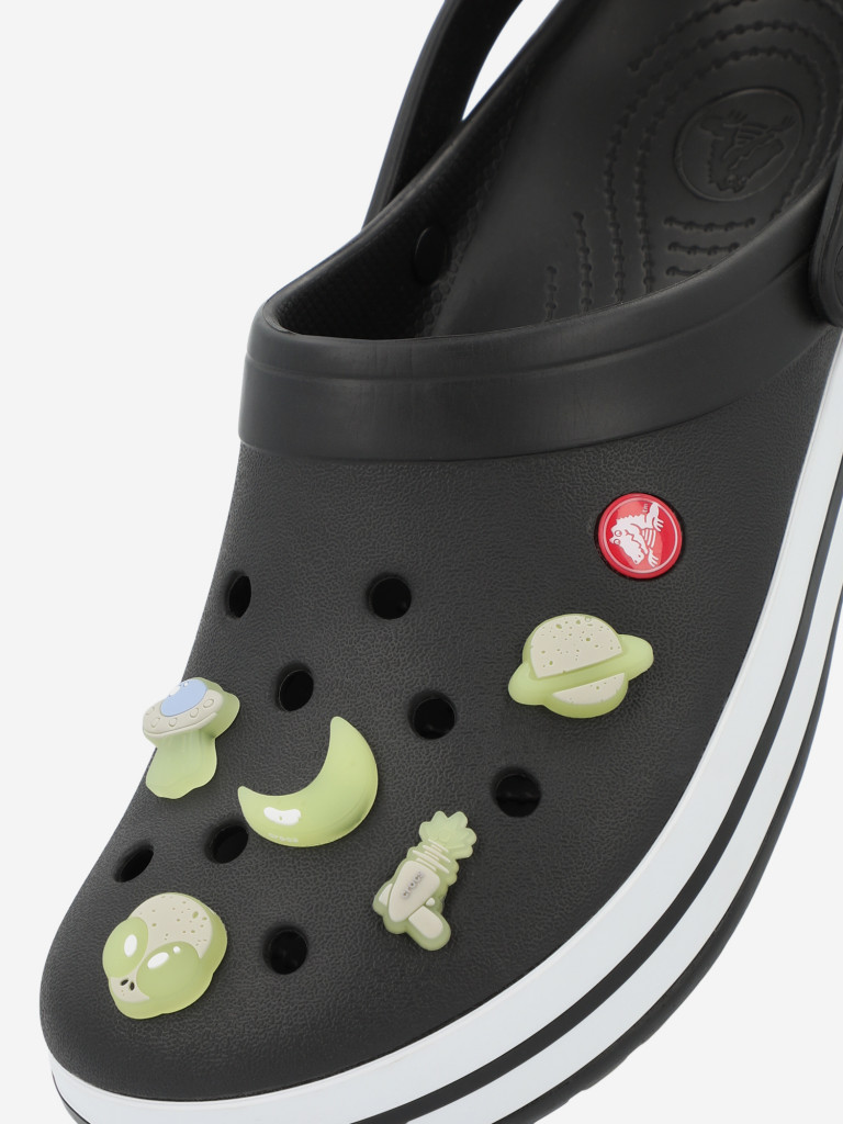 Украшение для обуви детское Crocs Glow In The Dark Space