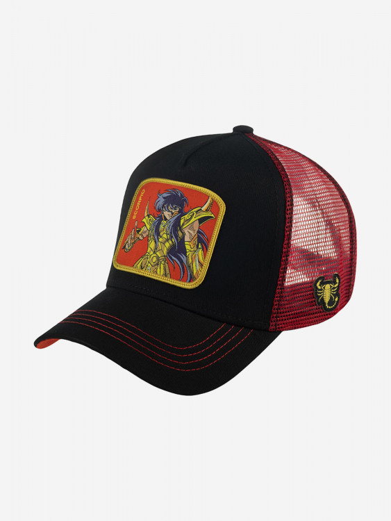 Бейсболка с сеточкой CAPSLAB CL/SAI/1/SCO Saint Seiya Scorpio