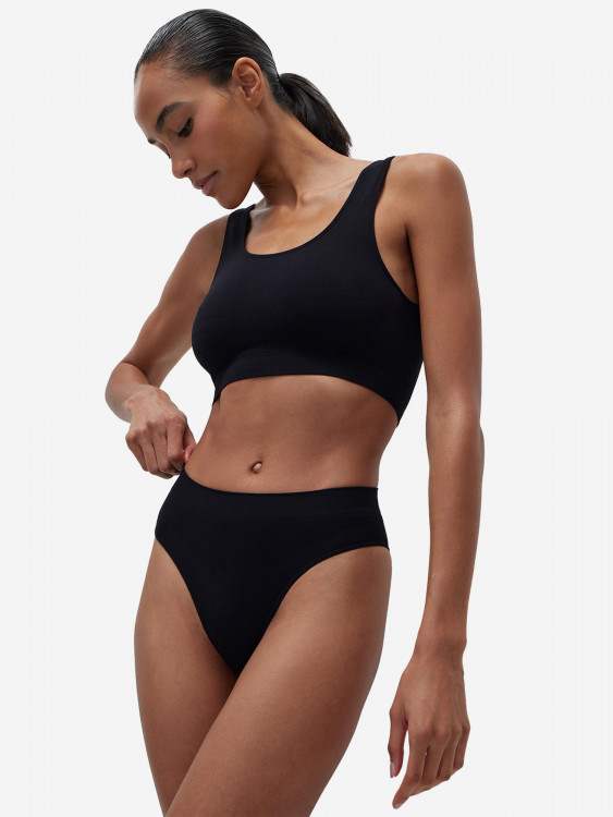 Трусы бразильяна с высокой посадкой belle you