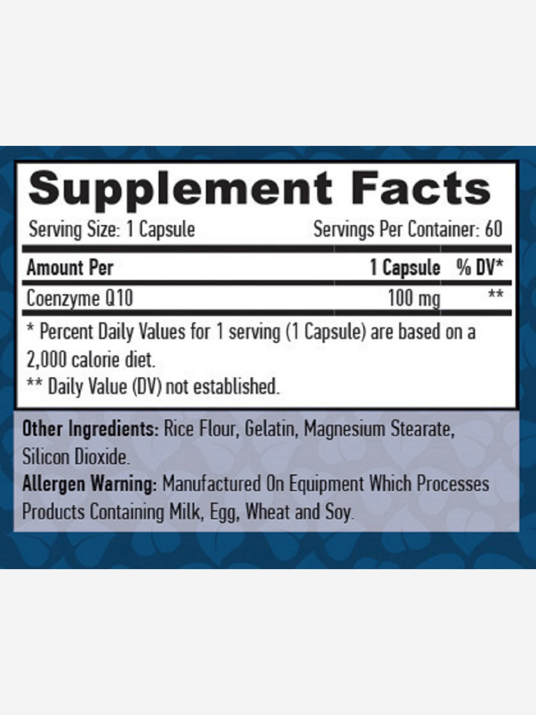Коэнзим Q10 High Potency HAYA LABS 60 Капсул