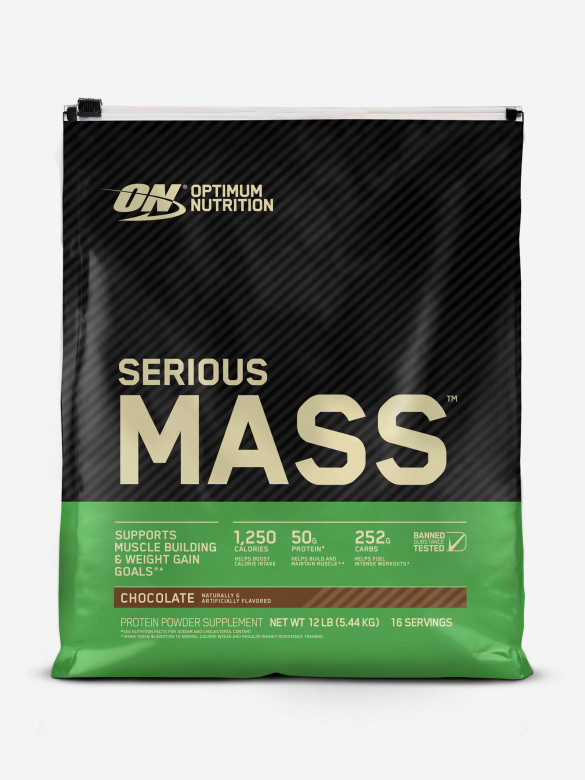 Гейнер Optimum Nutrition Сириус Масс, 5440 г, Шоколад