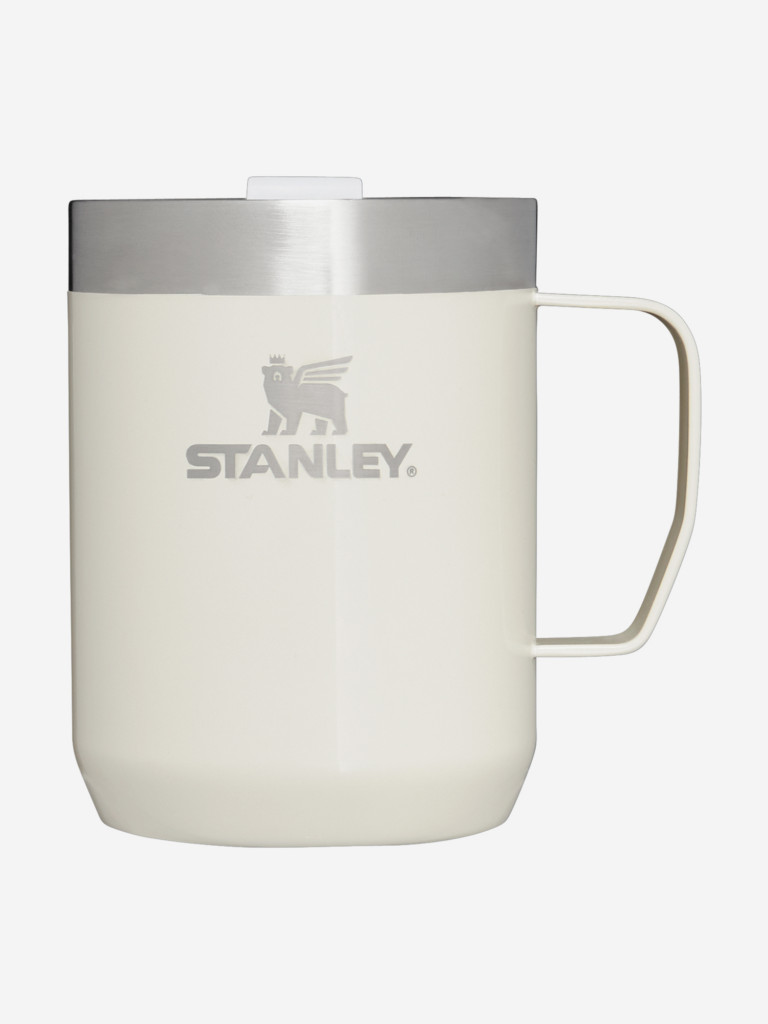 Термокружка Stanley Classic, 230 мл, белая, с ручкой и крышкой