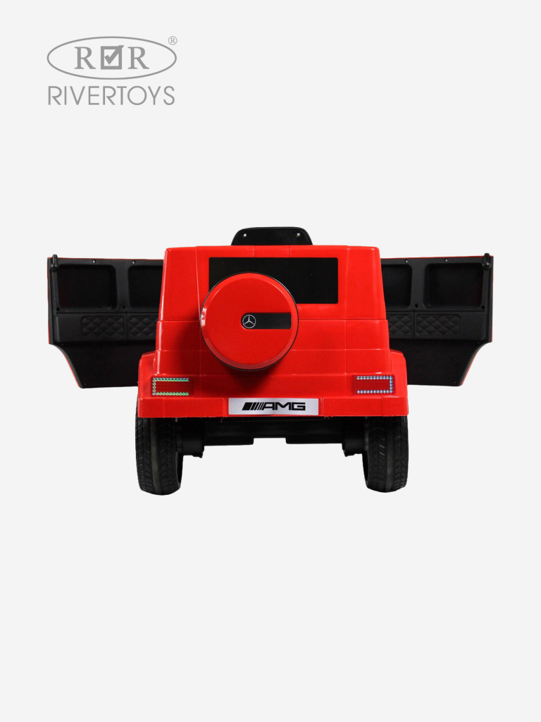 Детский электромобиль RIVERTOYS Mercedes-AMG G63(G222GG) красный