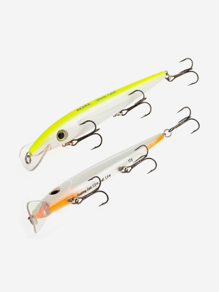 Воблер Akara Sliver 120F 12 гр. (3/7 oz 4,7 in) A184