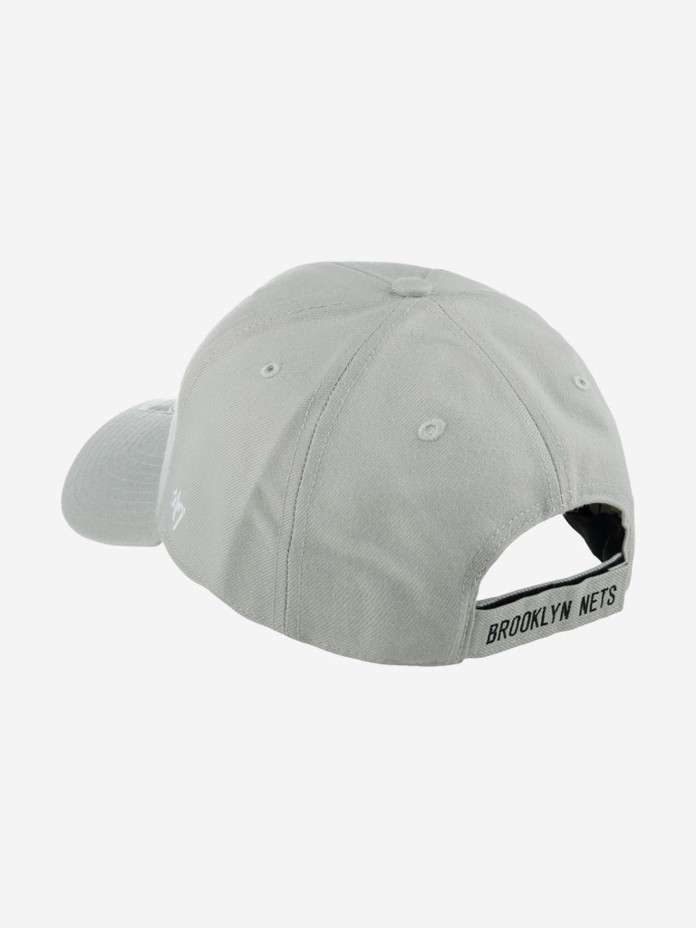 Бейсболка 47 BRAND K-MVP15WBV-GY Brooklyn Nets NBA (серый)