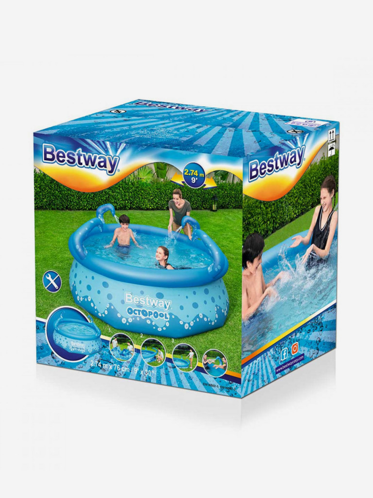 Надувной бассейн Bestway 57397 "Осьминог" (274х76см)