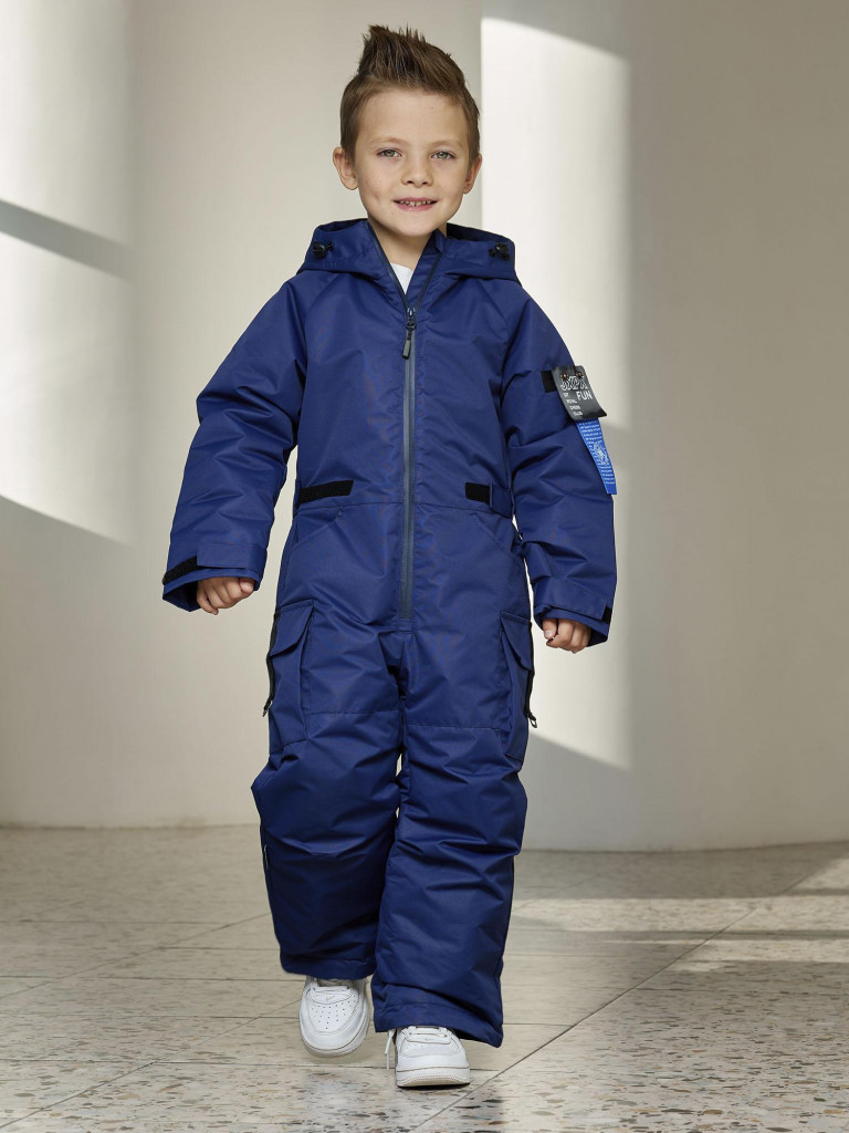Комбинезон демисезонный для мальчика batik Селфи синий