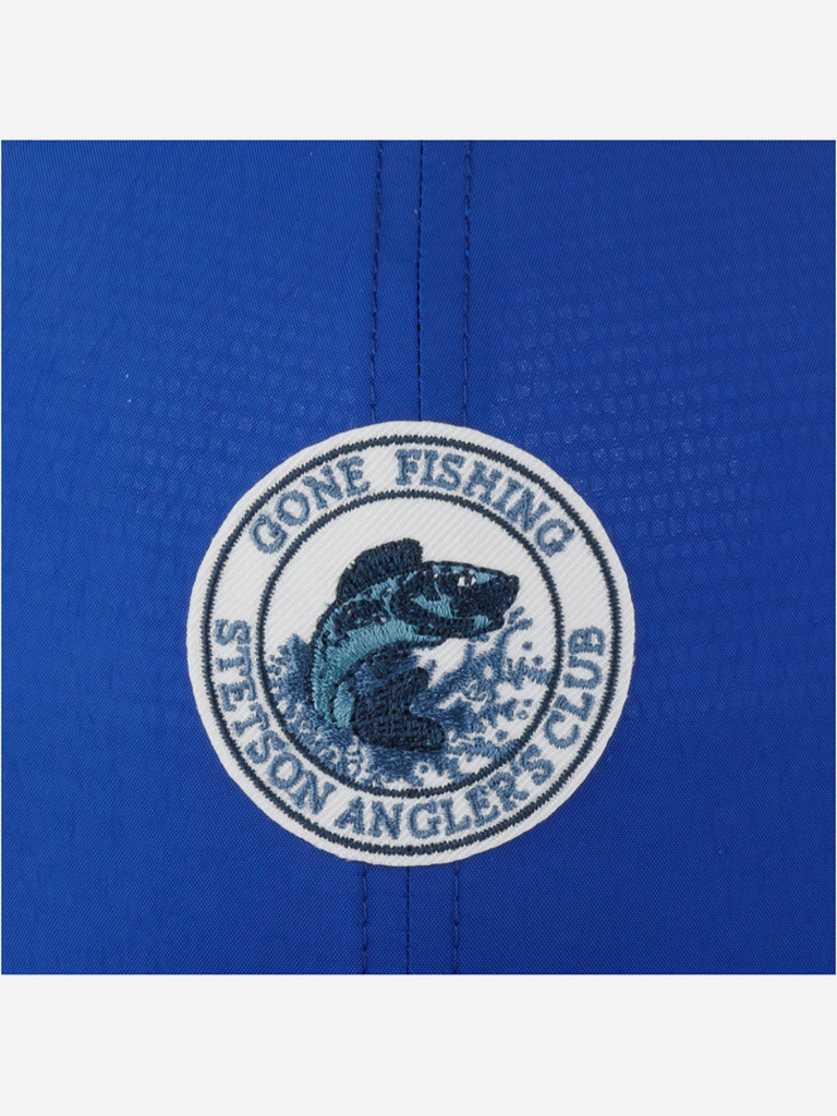 Бейсболка STETSON 7725104 BASEBALL CAP STETSON ANGLING CLUB (синий)