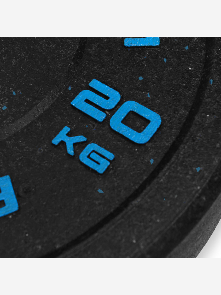 Диск для штанги бамперный BRONZE GYM 20 кг