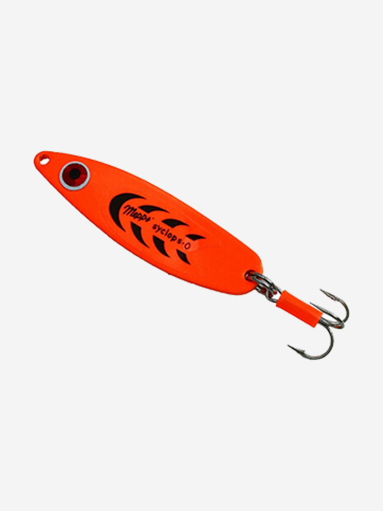 Блесна колебалка для рыбалки Mepps SYCLOPS, 0, Fluo Orange, 1 штука