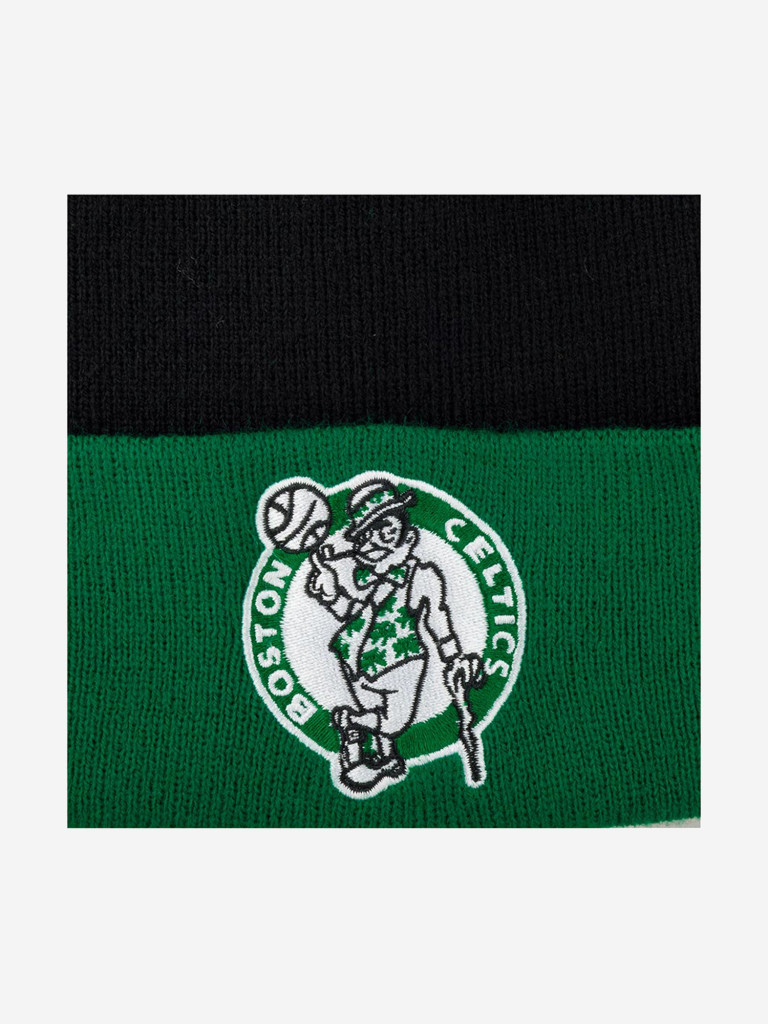 Шапка с отворотом MITCHELL NESS MN-NBA-EU174-BOSCEL-BLK Boston Celtics NBA (черный)