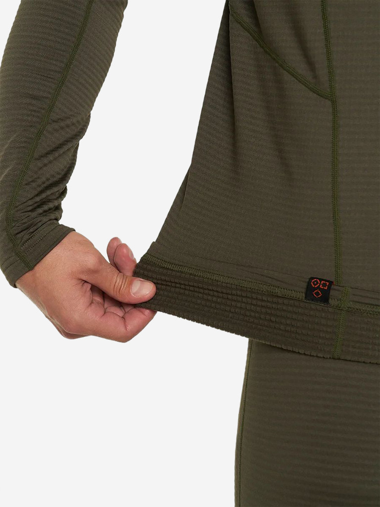 Термобелье лонгслив для охоты и рыбалки мужской H.U.T. YUGAN