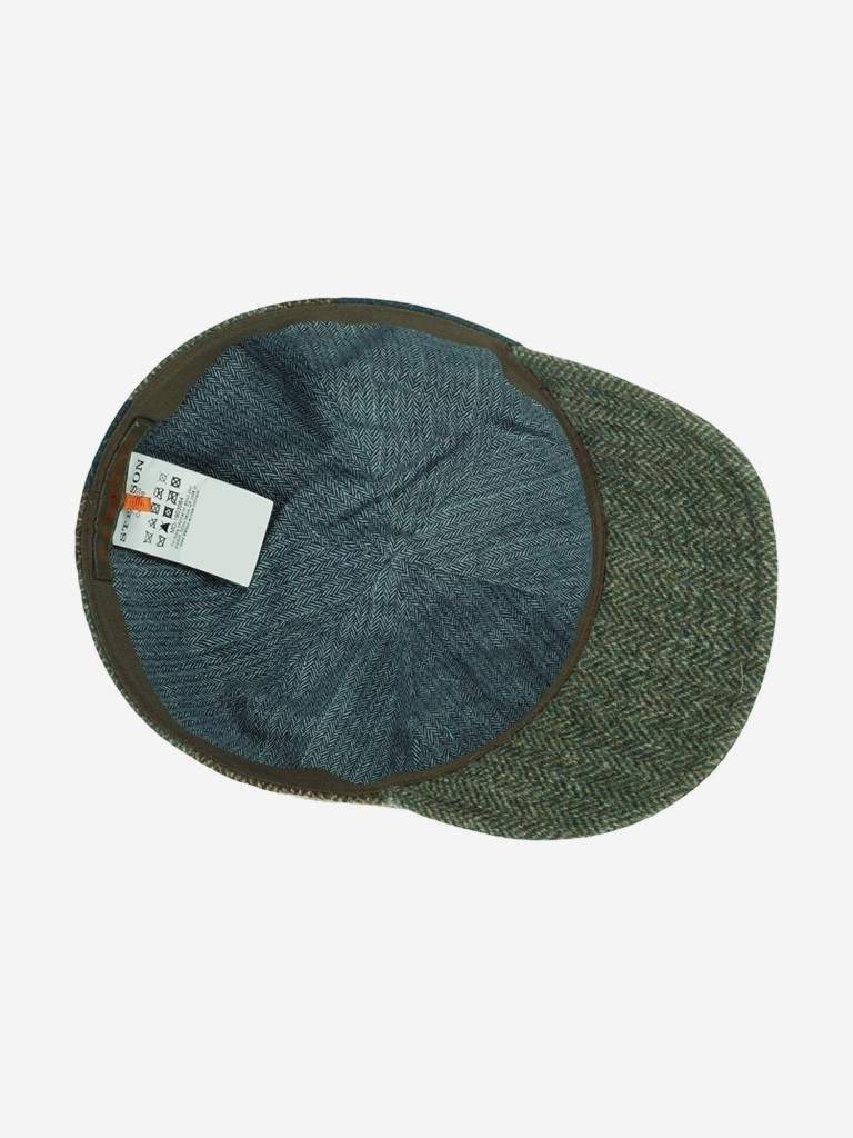 Бейсболка STETSON 7790502 BASEBALL CAP PATCHWORK WOOL (коричневый)