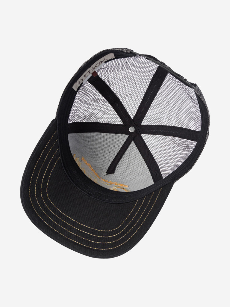 Бейсболка с сеточкой STETSON 7751171K TRUCKER CAP AMERICAN HERITAGE CLASSIC (черный)
