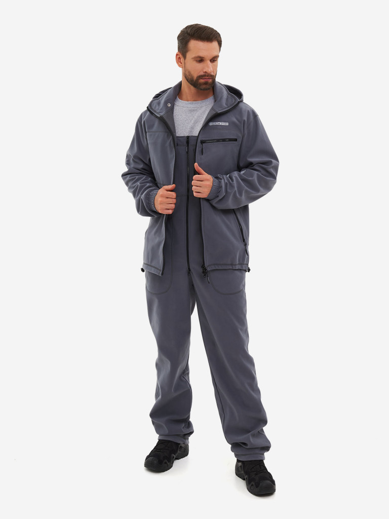 Костюм мужской демисезонный Huntsman Никс Люкс, ткань Alova Windblock