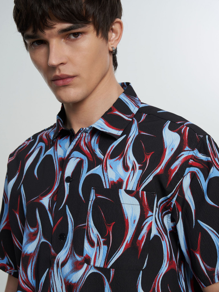 Рубашка с коротким рукавом мужская DC Shoes Full On Resort