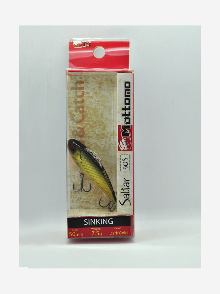 Воблер Mottomo Saltar 50S 7.5g Dark Gold