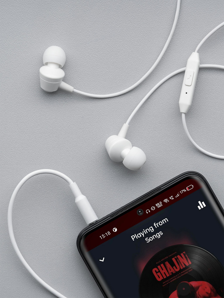Стереогарнитура Stereo K-Pop jack 3.5 mm, 1.2 метра