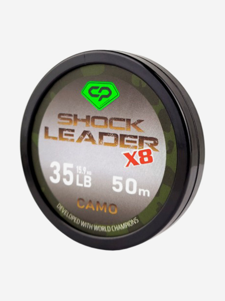 Шок-лидер CARP PRO Diamond Camo 35lb 50м
