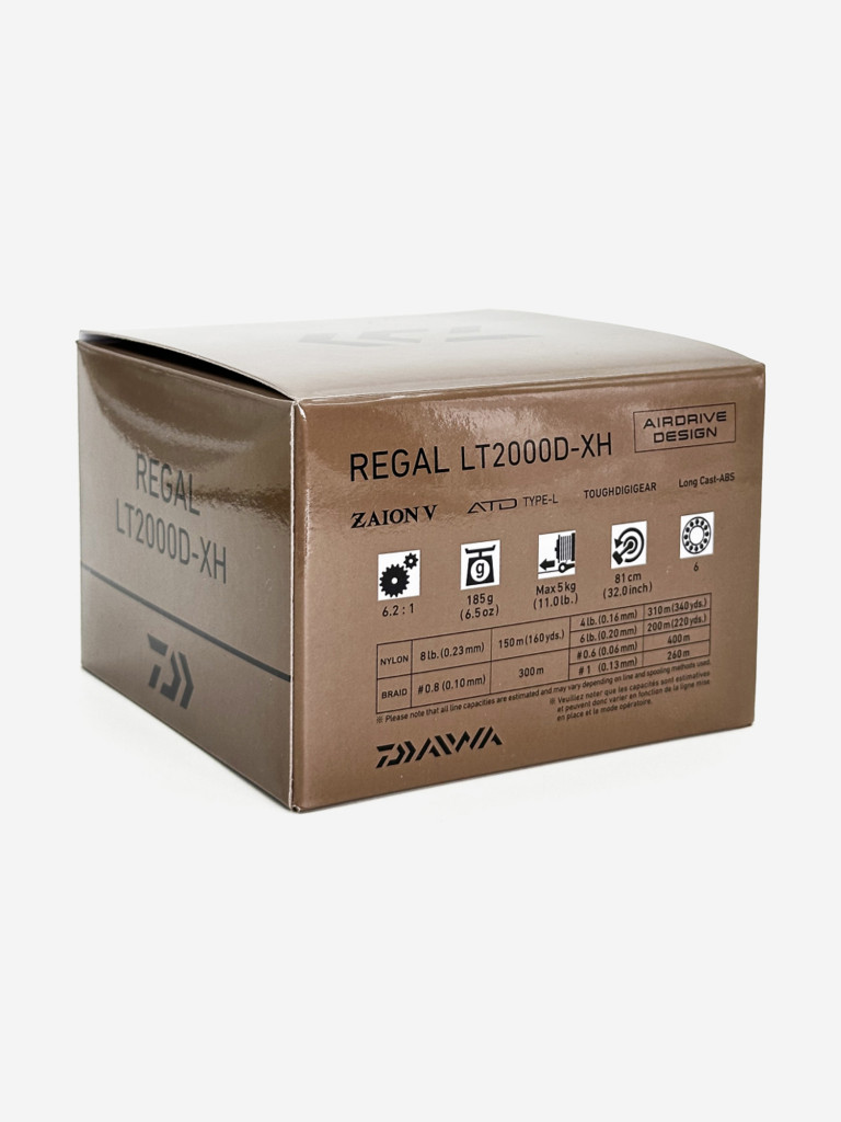 Катушка спиннинговая DAIWA 24 REGAL LT 2500D-XH