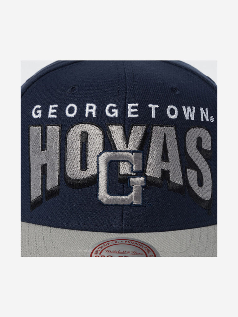 Бейсболка MITCHELL NESS HHSS6640-GTWYYPPPNAVY Georgetown University NCAA (синий)