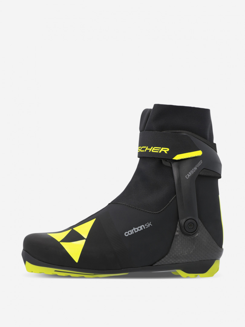 фото Ботинки для беговых лыж fischer carbon skate, черный