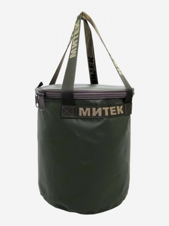 Ведро МИТЕК с крышкой D 40см. H-40см. (хаки)