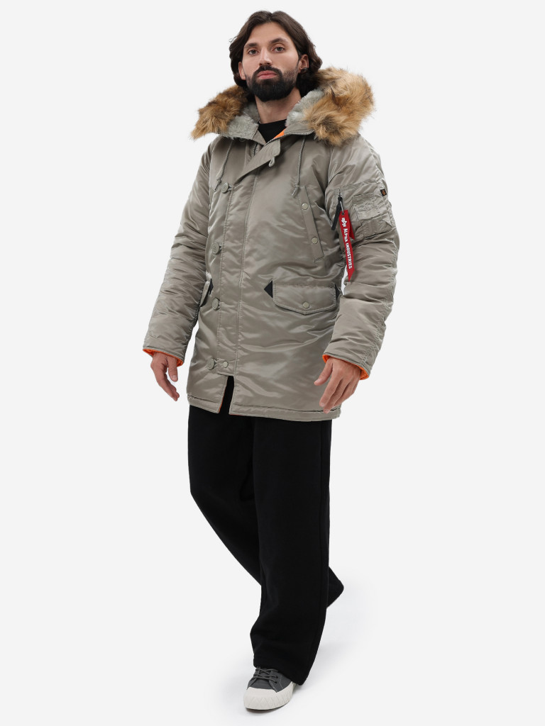 Парка зимняя мужская Slim Fit N-3B Alpha Industries